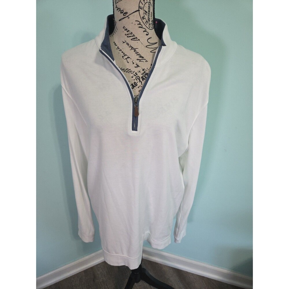 Johnnie O Men's Sully Quarter Zip Up Pullover Wrinkle Resistant mens medium